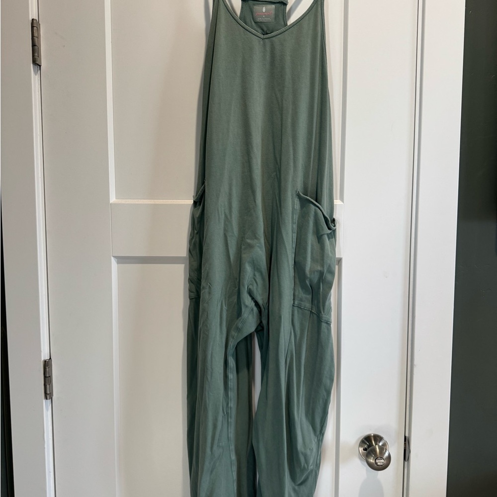 Women's Green Free People Jumpsuit